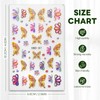 Butterfly Nail Stickers for Nail Art - 5D Embossed Nail