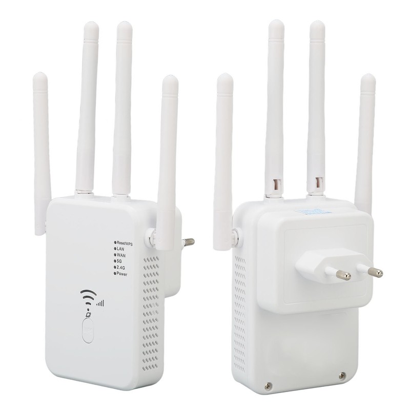 WiFi Extender Professional 1200Mbps Gigabit High Power 5G Dual Band