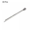 sourcing map Split Cotter Pin, 1.5mm x 30mm Stainless Steel