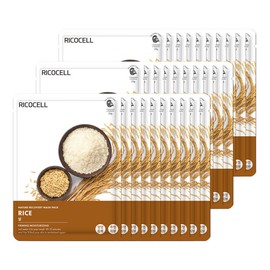 formulaLycocell Ricocell Nature Recovery Mask Pack Rice 23g 30 sheets / 리코셀 네이처 리커버리 마스크팩 쌀 23g 30매