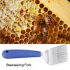 DDBSUN Stainless Steel Plastic Handle Bee Uncapping Fork Beehive Supplies