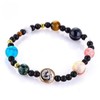 9 Planets Energy Bracelet – Space Jewelry with Natural Gemstones