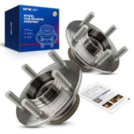 KAX 513224 Pair Front Wheel Hub Bearing Compatible with 2008-2011 Dodge Challenger,5 Lug
