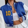 1 PCS 4.0" Yellow Chenille Number Patches, Iron on Patches