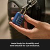 Master Lock 4691DWD TSA Approved Set Your Own Word Combination