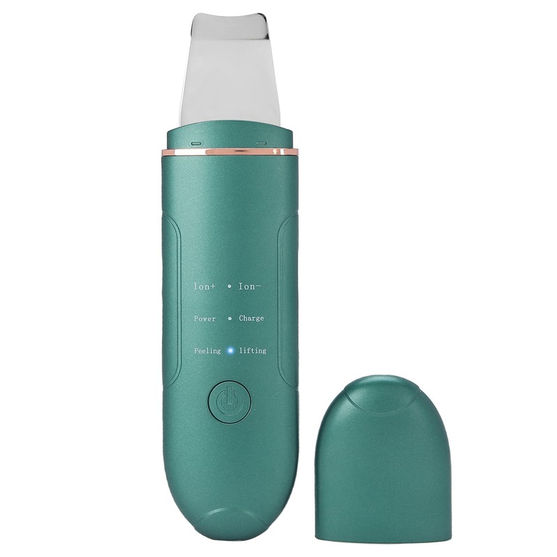 EMS Ultrasonic Skin Scrubber Blackhead Pimple Removal Lifting Ion Pore