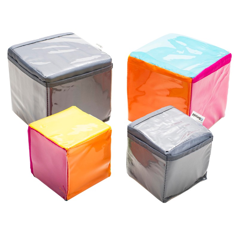 Betzold - Blank Cube with Pockets, Pocket Cube, Movement Cube,