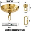 MAYOMAJO 5-5/16 Inch Light Canopy Kit with Heavy Duty, Replacement