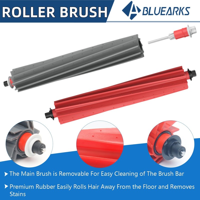 Bluearks 26Pcs Accessories Kit,Compatible with Roborock Qrevo Master/Qrevo Slim Robot