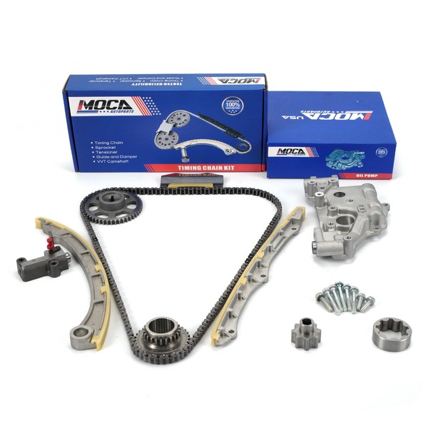 MOCA Timing Chain Kit & Oil Pump Fit 2003-2007 for