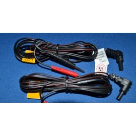 6 -Replacement TENS/EMS Unit Lead Wires with Pin Connectors, 45" - 6 ea (3Pair)