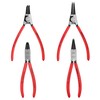 クニペックス KNIPEXKNIPEX(クニペックス) 4本組 スナップリングプライヤー 1956
