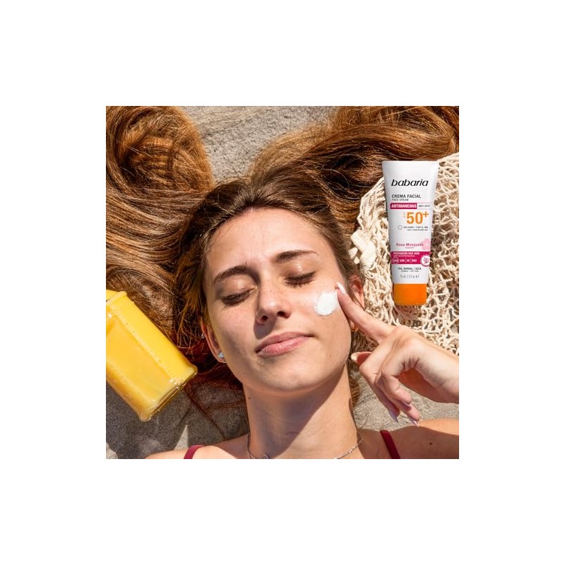 Babaria Bloqueador Solar Facial Antimanchas FPS 50+