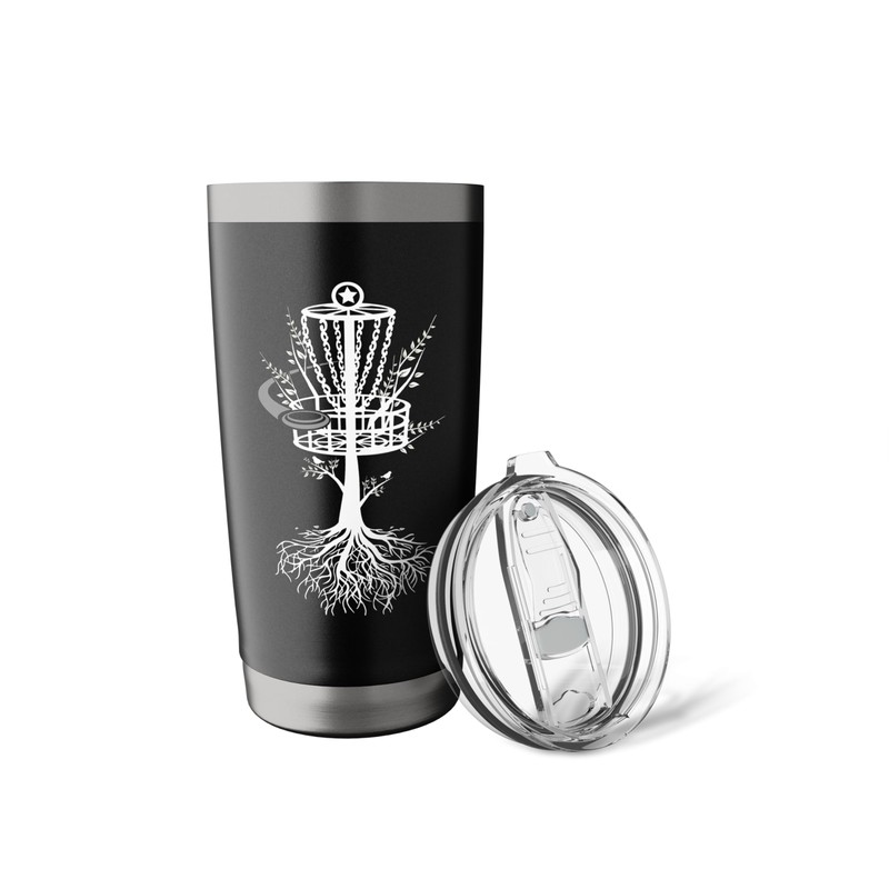 Disc Golf Basket Tree Frisbee Root Stainless Steel Insulated Tumbler