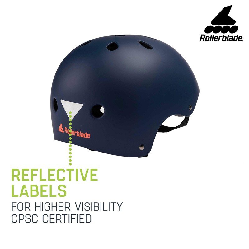 Rollerblade Kids RB JR Helmet, Midnight Blue