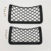 Onezebra Campervan Storage Ideas – 2 Pcs Elastic Mesh Storage