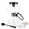 Yama Glass 8-Cup Stovetop Siphon Coffee Maker, 24 Oz Vacuum