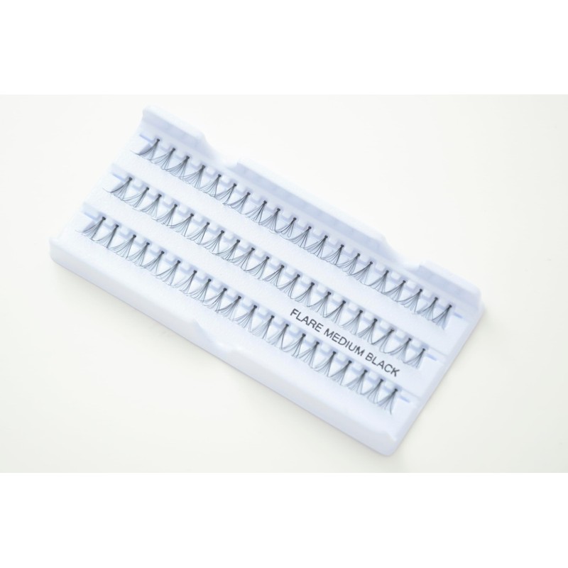 Cherishlook Professional 10packs Eyelashes - Flare Medium Black