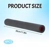4Pcs Curved Cane Handle Grip Replacement Black Thick Foam Grip