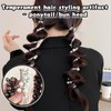 4pcs No Damage Soft Elastic Spiral Hair Ties,Coil Phone Cord