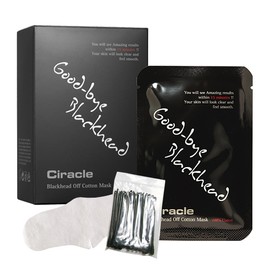 씨라클 블랙헤드 오프 코튼 마스크 20매 + 피지압출면봉, 20개입, 1개 Ciracle Blackhead Off Cotton Mask 20 Sheets + Pore Clear Stick, 20 Pieces, 1 Unit