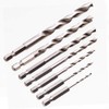 7-Piece 2-8 mm HSS Universal Drill Bit Set Hex Shank