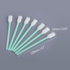 50pcs/set Craft Foam Tip Cleaning Sponge Swab Stick Dyeing Painting