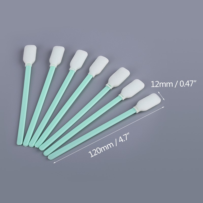 50pcs/set Craft Foam Tip Cleaning Sponge Swab Stick Dyeing Painting