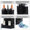 725-06153A Starter Solenoid Relay for Riding Lawn Mower, 12V Relay