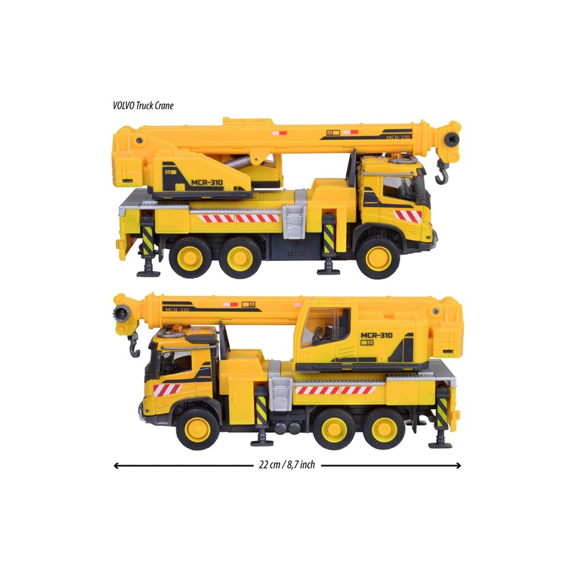 Majorette Volvo FMX Truck Crane