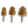 3 Piece Set PPR Lifting Drill Bit - 1/4 Inch
