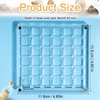 XIHIRCD Acrylic Magnetic Seashell Display Box, Clear Sea Shell Display