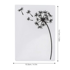 Embossing Folder for Card Making, DIY Paper Craft Tool, 3 Pieces DIY Embossing Folder, Plastic Embossing Folder for Scrapbooking Making, Embossed Template