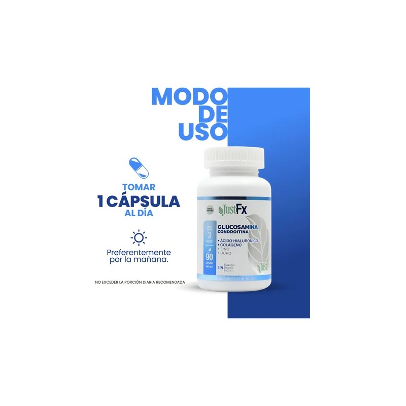 Olnatura Justfx 90 Cápsulas De Glucosamina