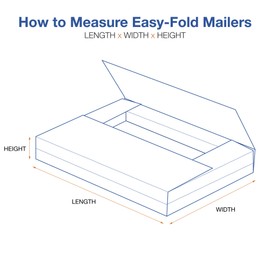 Choice Shipping Supplies 24 x 24 x 2' White Easy-Fold Mailers