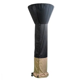 Stanbroil Round Standup Patio Heater Cover, Waterproof Heater Cover for Outdoor with Zipper, 95'' H x 34" D x 18-1/2" Base