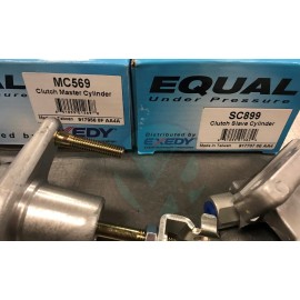 Exedy CMC & Slave Cylinder & Black Clutch Line Kit For 06-11 Honda Civic Si OEM