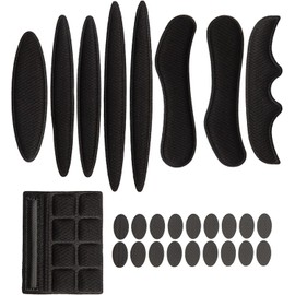 27Pcs Black Helmet Padding Foam Kit for Bike Helmet Replacement Pads Helmet Foam Pads Set for Motorcycle Cycling Helmet Padding Accessories