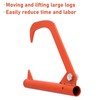 Log Lifter High‑Strength Carbon Steel Outside Coating Strong Support Shrill