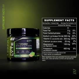 EC Sports ElectraLyte - Electrolytes Powder Supplement - Zero Sugar Electrolytes Drink Mix for Mineral Hydration - Real Fruit Extracts & Premium Electrolyte Powder - 50 Servings