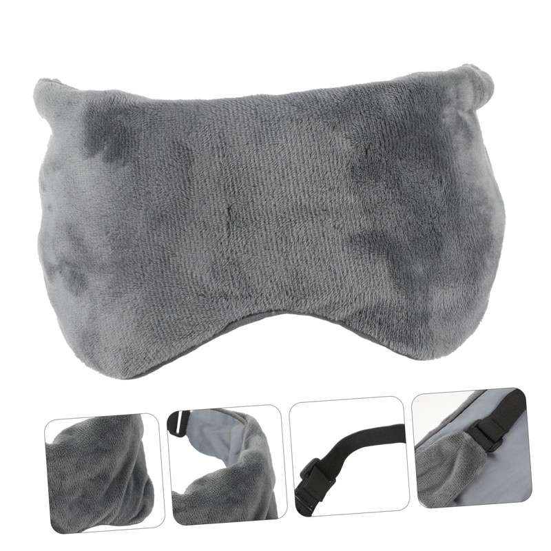 BIUDECO Weighted Cotton Eye Mask Comfortable Dual Use Blackout Sleep