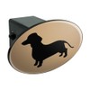 GRAPHICS & MORE Dachshund Wiener Dog Oval Tow Trailer Hitch
