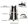ODSSTAIPS Backpack for Traveling On Airplane,Expandable Carry On Laptop Backpack