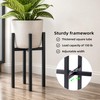Adjustable Metal Plant Stand Indoor, Expandable 9 to 15 Inch