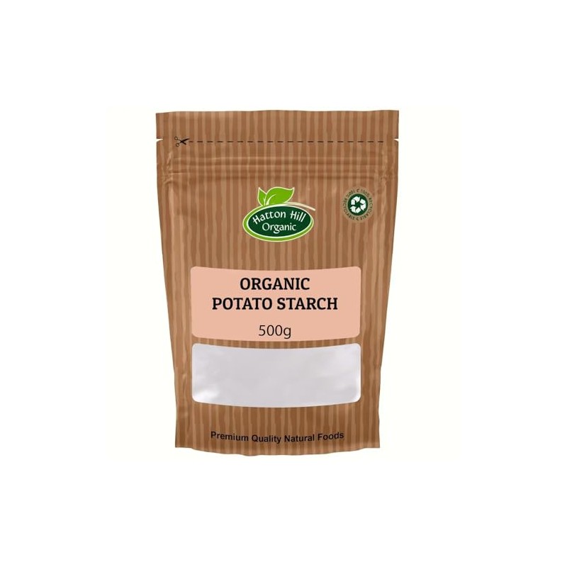 Organic Potato Starch 500g by Hatton Hill Organic | Premium