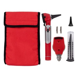 Clini-help Otoscopio Oftalmoscopio Medico Diagnostico Luz Led Estuche