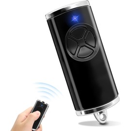 868MHz Remote Control Garage Door, 1 Piece Replacement Garage Door Opener, 4 Channels, Compatible with HSE-4-868-BS, HSE2-868-BS, HS4-868-BS, HS1-868-BS, HSS4-868-BS, HSP4-868-BS Remote Control