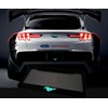 Mustang GLOWING Mustang Mach E Style License Plate Frame Tag