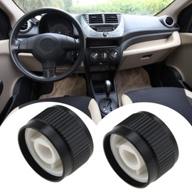 OTOTEC 2pcs D-Hole Radio Knob 20x13mm Halfshaft D-Type Knob 39109M68K00 Radio Knob Button Car Radio Volume Control Knob Compatible with Suzuki Alto