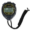 FCXJTU Digital Waterproof Stopwatch, 60 Rounds Split Memory Stopwatch, No